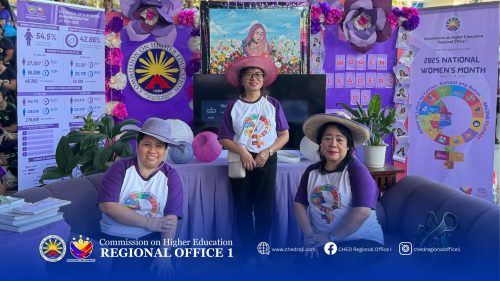CHED ROI participates in the annual kick-off activity of Region 1 Advocates of Gender Equality (RAGE-1)