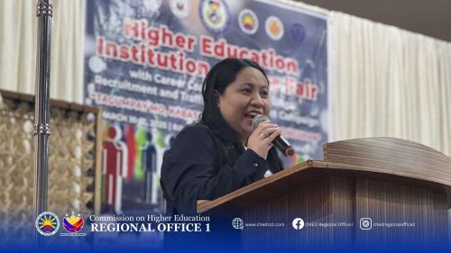Higher Education Career Fair (HECF) at CSI Stadia, Lucao District, Dagupan City, Pangasinan, themed “Tagumpay mo, Kabataan, Pangarap ng Dagupan