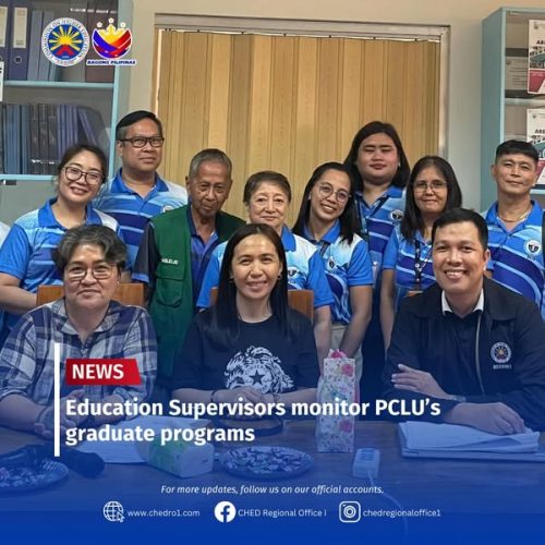 Education Supervisors monitor PCLU’s graduate programs