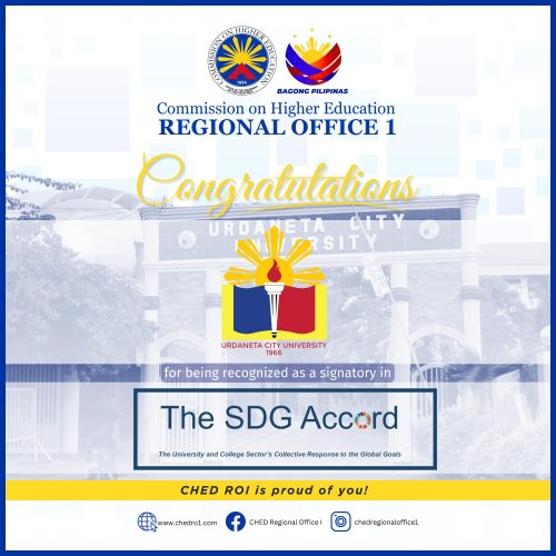 Congratulations, UCU for being recognized as a signatory in the SDG Accord