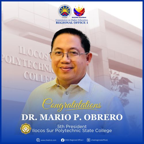5th President of Ilocos Sur Polytechnic State College
