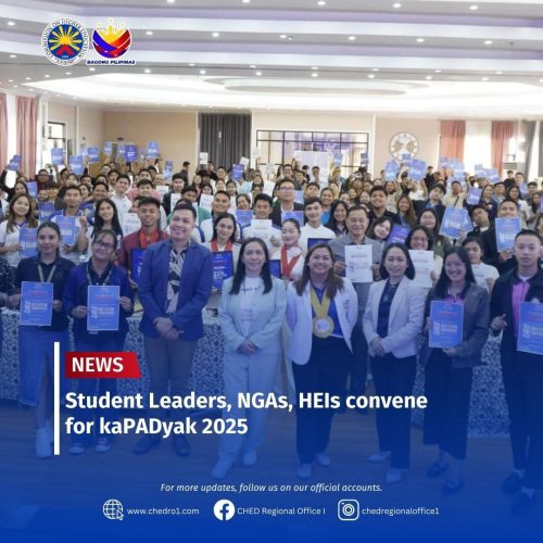 Student Leaders, NGAs, HEIs convene for kaPADyak 2025