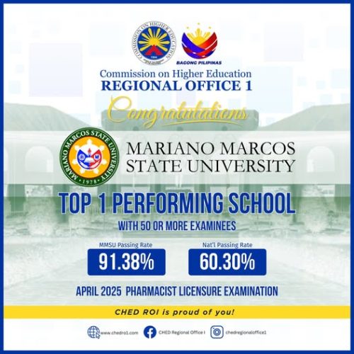 MMSU emerges as Top-Performing School in April 2025 PLE