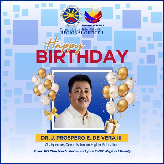 Happy Birthday, Chair Popoy!